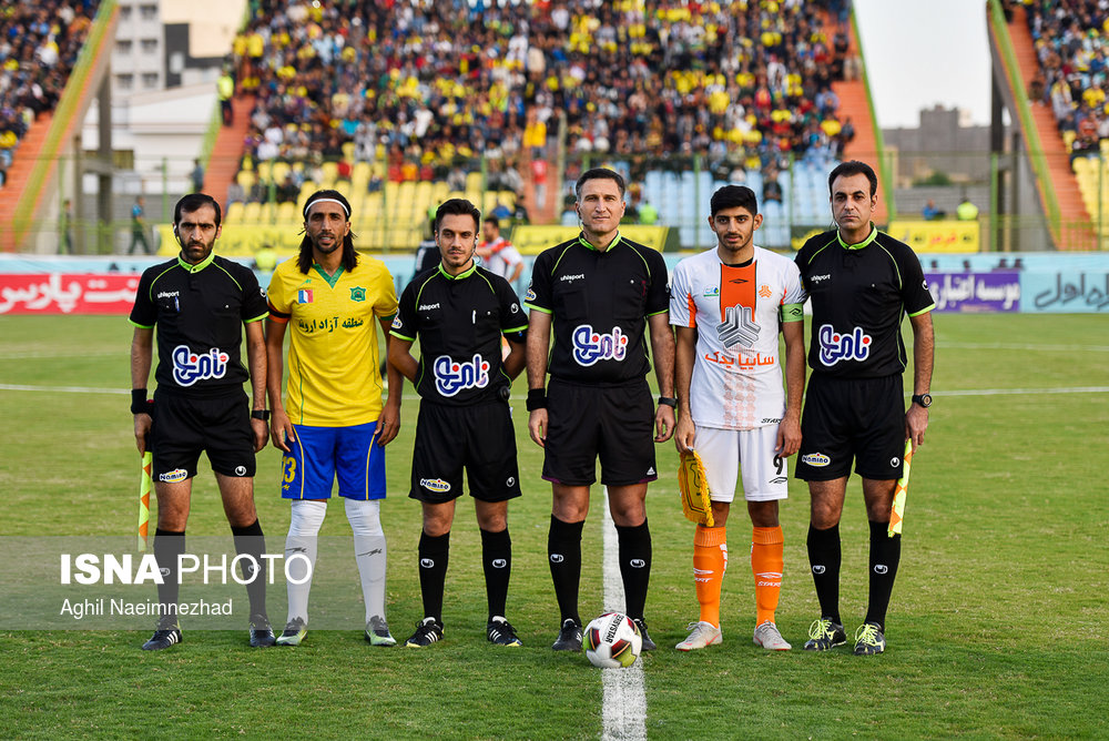 یک چهارم نهایی جام حذفی- دیدار تیم‌های فوتبال صنعت نفت آبادان و سایپا