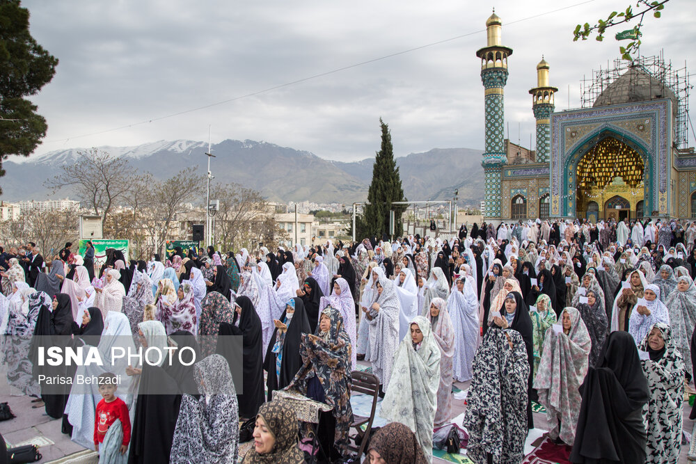 نماز عید سعید فطر در تهران - ۱
